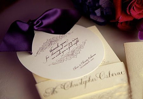 优雅紫色婚礼的精致细节筹备技巧