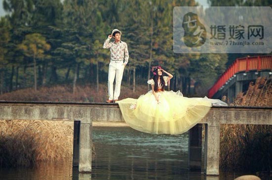 拍出完美婚纱照的甜蜜韩式元素
