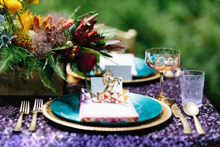 森系婚礼餐桌布置