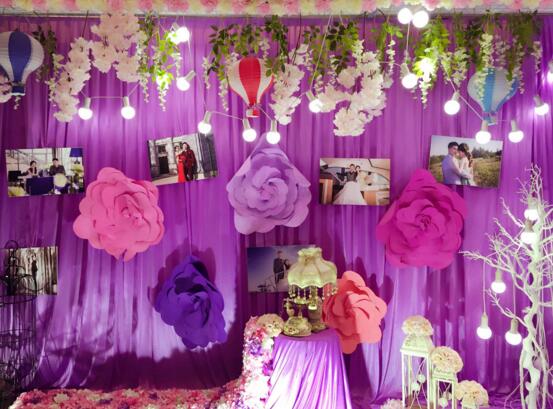 紫色婚礼策划方案