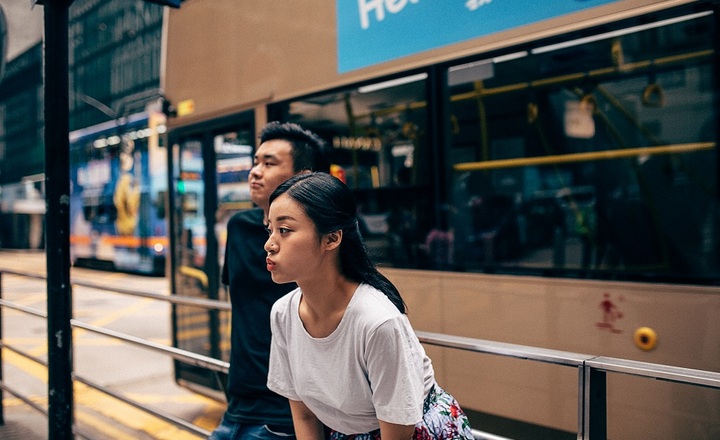 电影般的婚纱照，一定发生在香港！