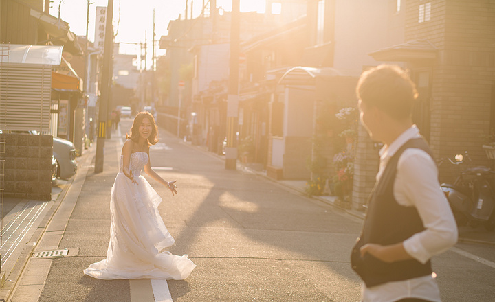 日本婚纱旅拍 | 我活在了大雄和静香的天空之城