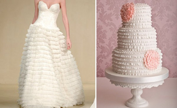 2013年婚礼蛋糕的五种潮流